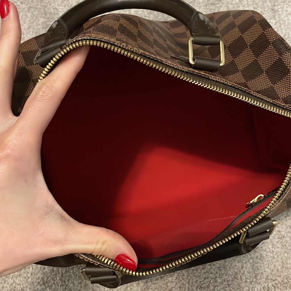 LV speedy bandouliere 30 with strap - Picture 5 of 14